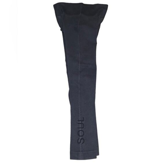 SOUL by SOULCYCLE Miner Multi Rib Seamless Tights Gray Size Medium - Picture 6 of 10